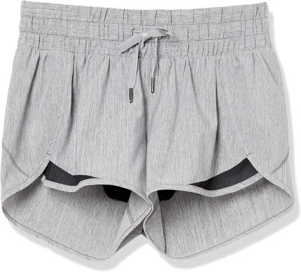 Women's Standard-Fit Ruched Waistband Woven Running Short (Previously )